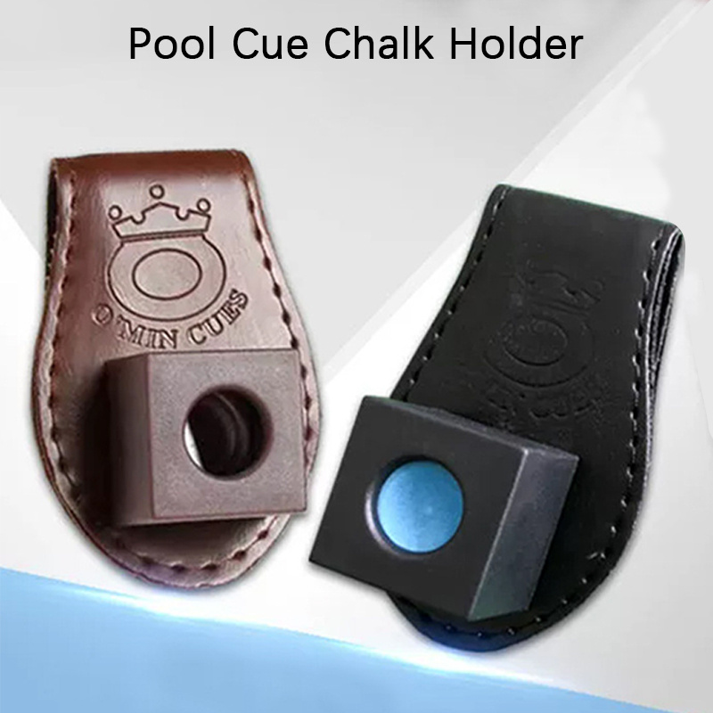 Chalk Bag - 마그네틱 당구 큐 초크 거치대, 벨트