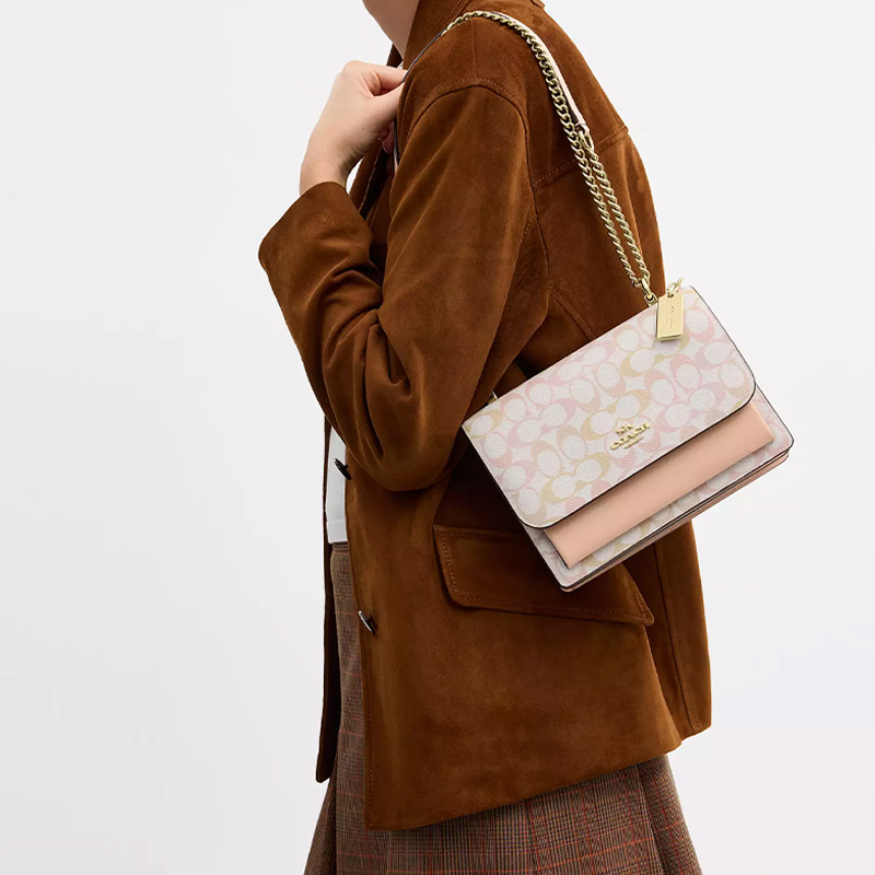 COACH 클라레 코팅 캔버스 소재, 부드러운 가죽 트 - Chalk Bag 리뷰 및 가격