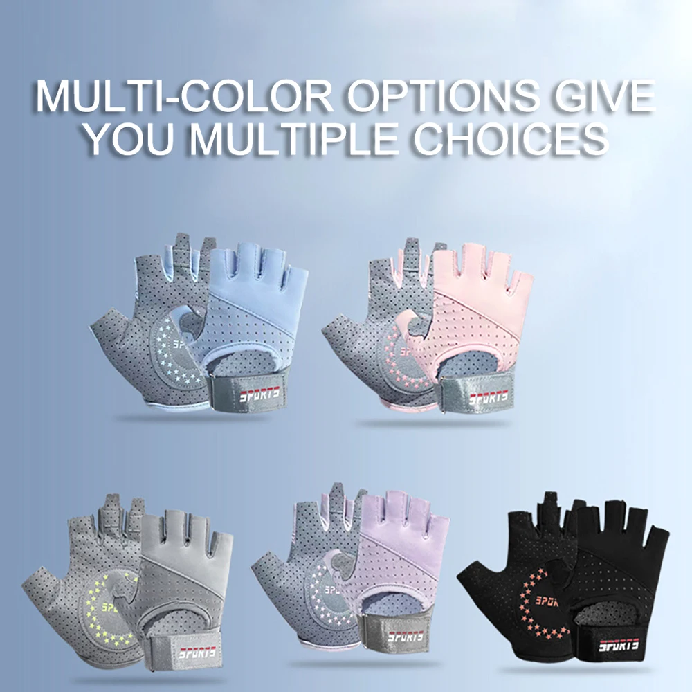 1 쌍 통기성 운동 장갑 체육관 사이클링 운동을위한 역 - Weightlifting Gloves 리뷰 및 가격